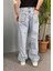 Buz Mavisi Baggy Kot Pantolon 5