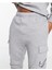 Fleece Kargo Jogger Gri Erkek Spor Eşofman Altı DQ3946-063 2