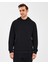 M Essential Hoodie Sweatshirt Erkek Siyah Sweatshirt S242110-001 1