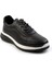 Siyah Leather Erkek Casual Ayakkabı E01084240443 2