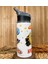 Kişiye Özel Isimli Erkek Çocuk Astronot Uzay Pipetli Suluk Matara 650 ml 5