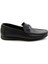 Siyah Leather Erkek Loafer Ayakkabı E01323201040 1