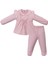 Fırfırlı Dantelli Bluz Pantolon Takım 1