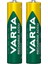 Varta Nı-Mh 1.2V 800 Mah HR03 Aaa Şarjlı 2li Ince Kalem Pil (4887) 2