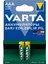 Varta Nı-Mh 1.2V 1000 Mah HR03 Aaa Şarjlı 2li Ince Kalem Pil (4887) 1