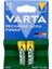 Varta Nı-Mh 1.2V 2600 Mah R2U Aa Şarjlı 2li Kalem Pil (4887) 1