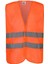 Hi-Vis Turuncu Fosforlu Reflektörlü Iş Güvenliği Yeleği Yüksek Görünürlük Trafik & Inşaat 1