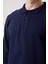 Galanthus Polo Sweat Erkek Uzun Kollu Pamuklu Sweatshirt İş ve Günlük Kullanım İçin 5