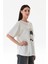 Ayıcık Nakışlı Oversize Tişört 5
