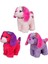 Peluş Köpek Oturan Renkli 25 cm Idır 2