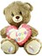 PJH2324 Peluş Kalpli Ayı Love You 30 cm 1
