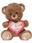 PJH2324 Peluş Kalpli Ayı Love You 30 cm 2