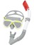 Kampanya Estevia Grbz Dominator 2 Aynalı Maske Snorkel Set - 24053 Yeni!!! 2