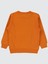 Erkek Çocuk Sweatshirt 2-5 Yaş Koyu Oranj 2