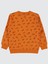 Erkek Çocuk Sweatshirt 2-5 Yaş Koyu Oranj 2