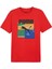 62790911 Graphıcs Summer Sports Tee Kırmızı Yuvarlak Yaka Regular Fit Baskılı Erkek T-Shirt 1