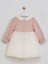 Kız Çocuk Bolerolu Elbise 1-3 Yaş Pudra 2