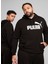68257201 Ess No. 1 Logo Hoodie Tr P Beyaz Kapüşonlu Lastikli Bel Regular Fit Baskılı Erkek 3