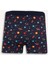 Regular Fit Desenli 3'lü Boxer E3364AX25SP 3