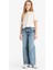 Kız Çocuk Straight Wide Jean Pantolon F3150A825SM 2