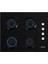 Black Turmalin Plus 3'lü Kumandalı Cam Ankastre Set ( FM7600B-FM2200B-FM3400B ) 3