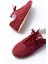 Rs-01 Bordo Süet Ince Taban Günlük Spor Ayakkabı 4