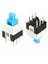 Tactıle Push Button On/off Anahtarlı Switch 7x7 mm 6 Bacaklı Kilitli (IC-196) (4172) 1