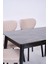 Venüs Elma Otomatik Açılır Masa Sandalye Takımı 80X120 2
