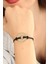 Freedom (Özgür) Siyah Deri Ipli Unisex Mood Bileklik - EBJ250329W32443 1