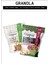 Elma Badem ve Proteinli Glutensiz Yer Fıstıklı Kinoa Patlaklı Granola Paketi X2 1