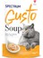 Gusto Tavuklu ve Havuçlu Kedi Çorbası 50GR - 10 Adet 1