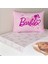Lisanslı Barbie Light Tek Kişilik Pamuk Pike Takımı 3
