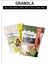 Kids Kaju Muz Küpleri ve Proteinli Glutensiz Kaju Keten Tohumu Granola Paketi X2 1