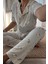 Elma Desenli Gri Pijama Takımı 5