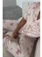 Pembe Fiyonk Desenli Pijama Takımı 5