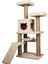 S-9 Kedi Tırmalama Kulesi Platformlu 124 cm Beyaz 1
