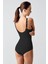 Kadın Korse Body Tüm Vücut Şekillendirici Toparlayıcı Askılı Siyah 369605 3