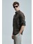 Pitaya Erkek Basic Gömlek Comfort Slim Fit Siyah 4