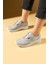 Fileli Rahat Taban Bağcıklı Comfort Kadın Sneaker 001-1313-25 1