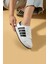 Bağcıklı Rahat Kalıp Şerit Detaylı Comfort Kadın Sneaker 001-1015-24SYH 3
