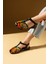 Comfort Taban Tokalı Kadın Sandalet 51-825-24YEŞIL 2