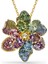 5709952 Swarovski Kolye İdyllia Pendant And Brooch, Mixed Cuts, Pave, Flower, Multicolored, Mixed Metal Finish 1