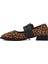 Taba Leopaer Desenli Kemerli Kadın Babet 458324 Z 2