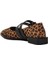 Taba Leopaer Desenli Kemerli Kadın Babet 458324 Z 4