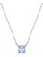 5723568 Swarovski Kolye Matrix Pendant, Square Cut, Blue, Rhodium Plated 1