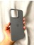 Apple iPhone 16 Pro Max Uyumlu Logolu Deri Görünümlü Silikon Kılıf / Kapak 1