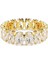 5707191 Swarovski Yüzük Matrıx:rıng Oval Whı/gos 58 1