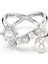 5714375 Swarovski Yüzük Matrıx:rıng Pearl Open Whıte/rhs 50 1