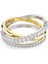 5714163 Swarovski Yüzük Re Hyperbola:rıng 3 Band Whıte/mıx 55 1