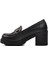 Siyah Topuklu Kadın Casual Ayakkabı 572401 Z 2